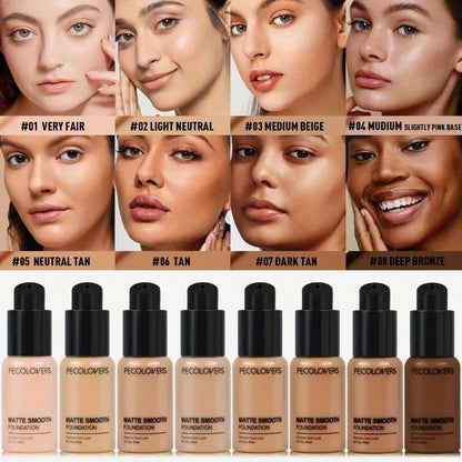 Concealer Waterproof Natural Matte Foundation