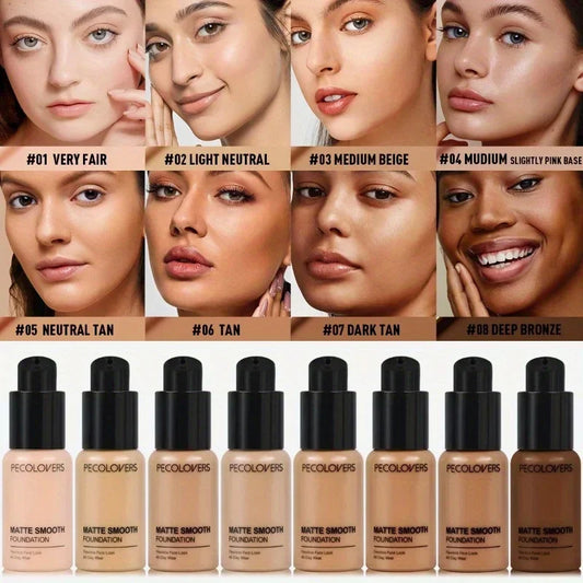 Full Coverage Concealer Foundation Waterproof Makeup
