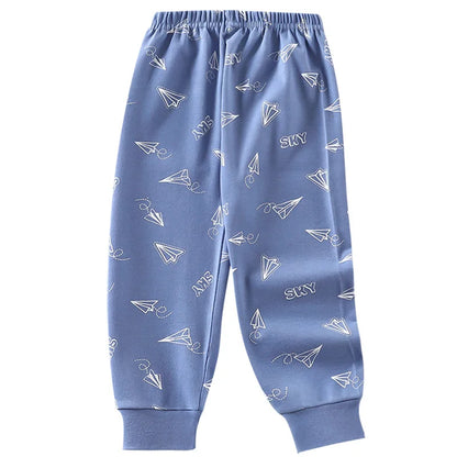 Cotton Sleepwear Spring Autumn Winter Cartoon Bottoms Pajamas