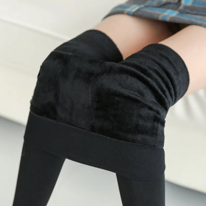 Warm Thicken Velvet Elastic High Waist Leggings Tights Skinny Sexy Socks Leggings