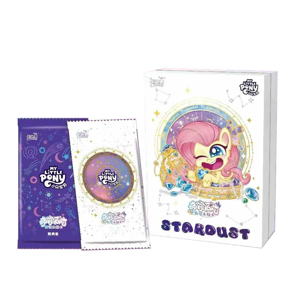 Genuine My Little Pony Card 40th Anniversary Limited Friendship Eternal Card Rare Toy