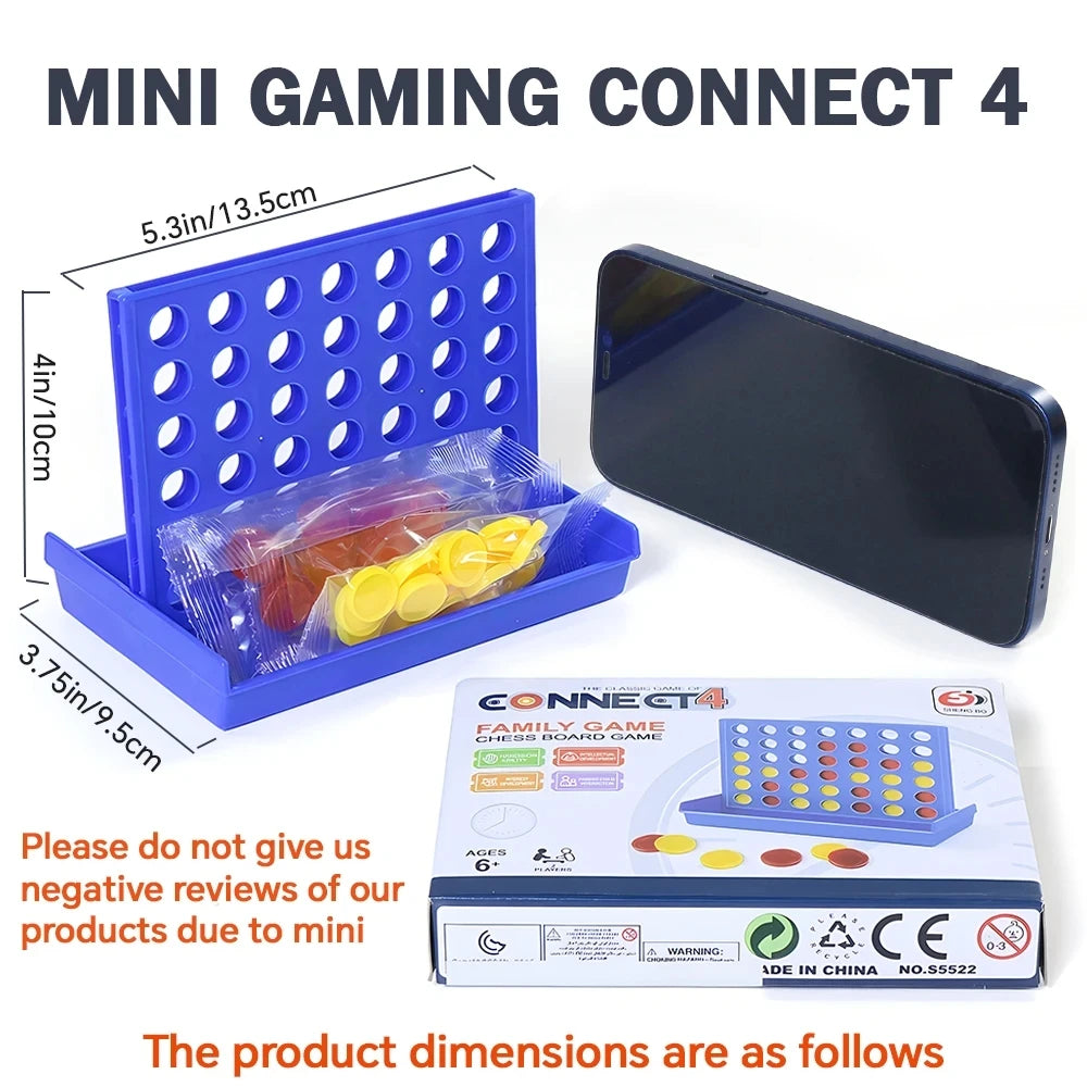 Four In A Row Bingo Chess Connect Classic Board Toys