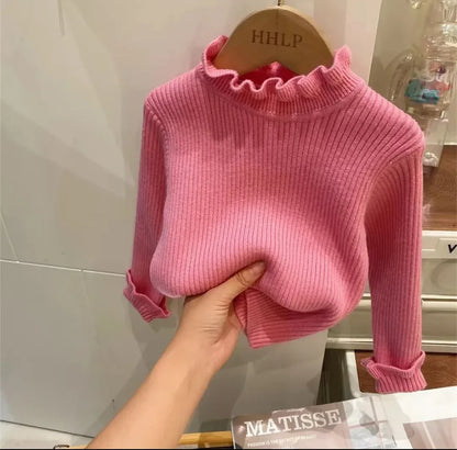 0-7Y Autumn New Baby Boys Girls Clothes Baby Sweater Toddler Knit Pullover