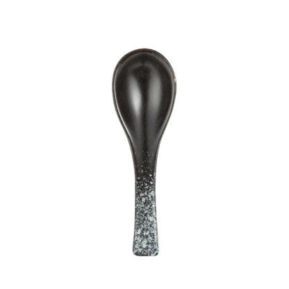 13cm Japanese Ceramic Soup Spoon