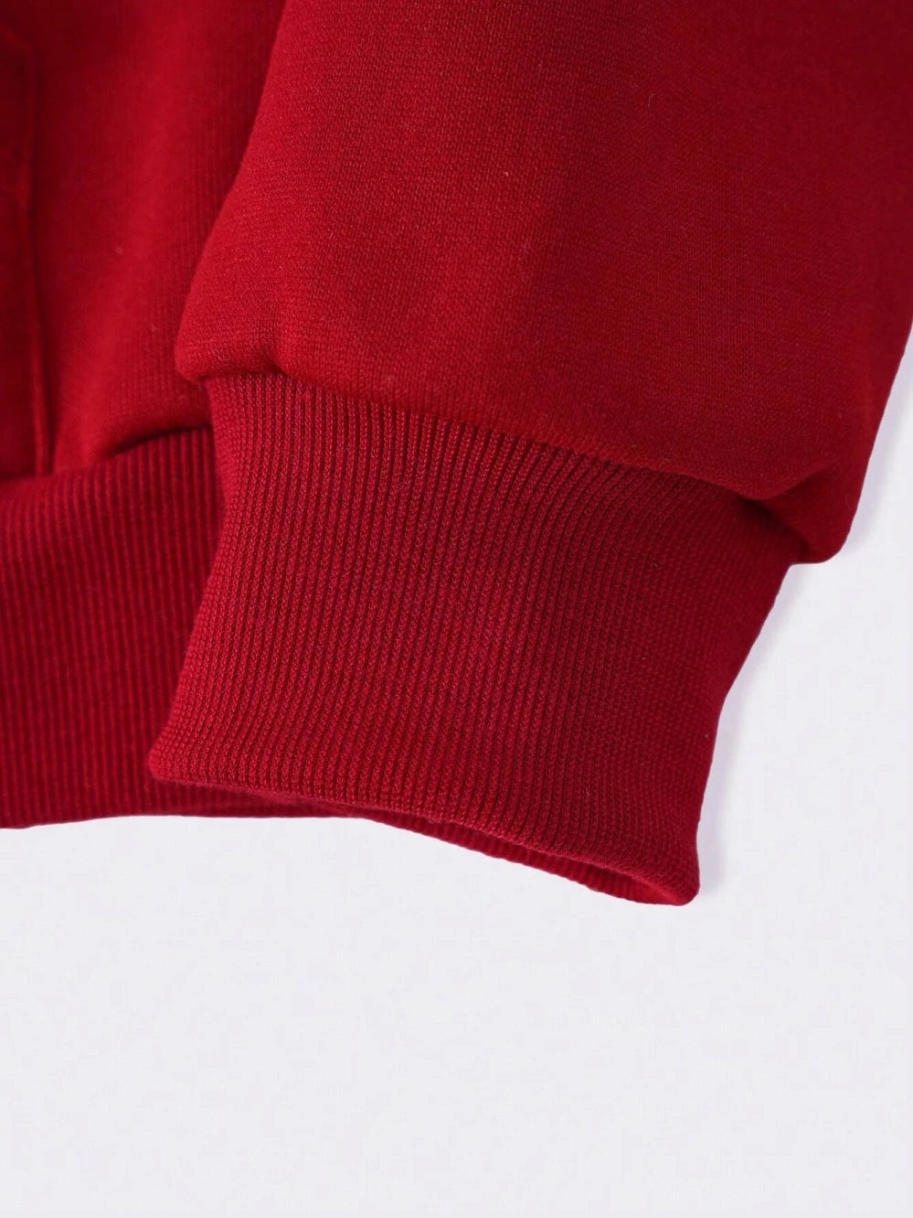 Faith Hope Love Letter Graphic Fleece Pullover