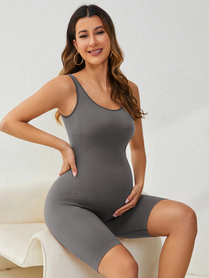 Seamless Maternity Shapewear Mother Belly Pregnancy Bodysuit