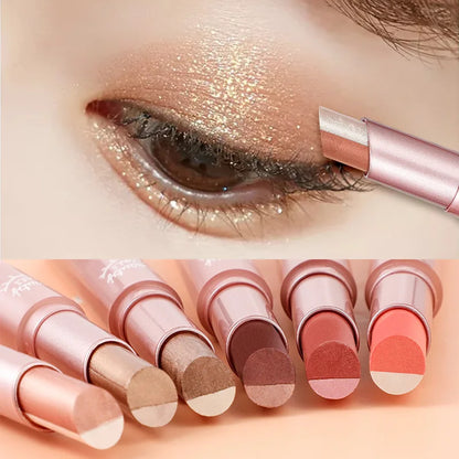 Gradient two-color eye shadow pen waterproof
