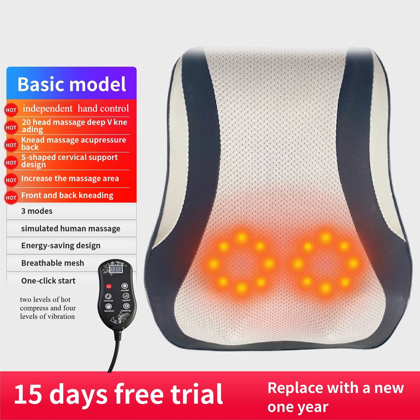 Electric Head Neck Cervical Ttraction Body Massager