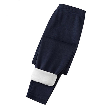 3/1 Piece Autumn And Winter Children Solid Color Thick Warm Leggings