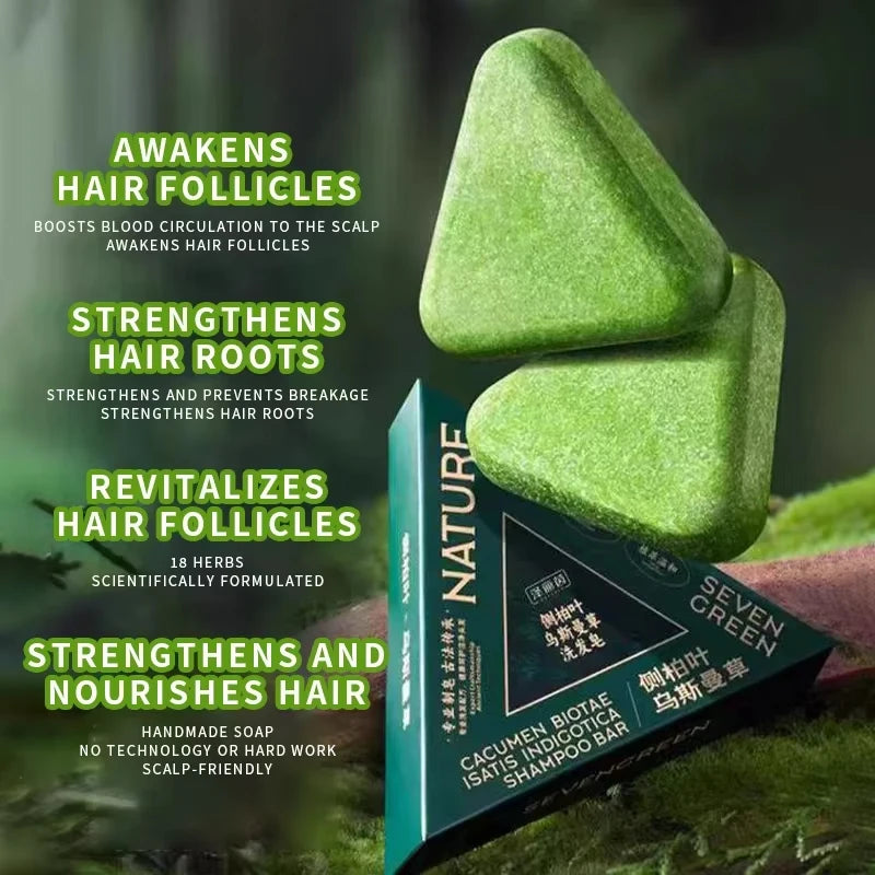 Natural Herbal Shampoo Soap Usman Grass Handmade Soap