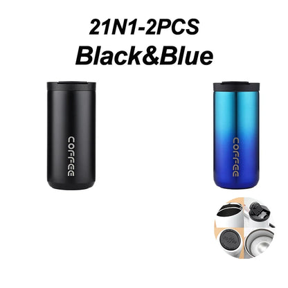 400ML Stainless Steel Coffee Thermos Bottle Thermal Mug