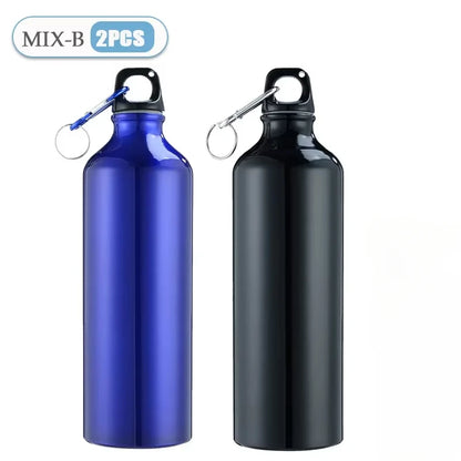 500/750mL Aluminum Outdoor Bike Sports Water Bottle