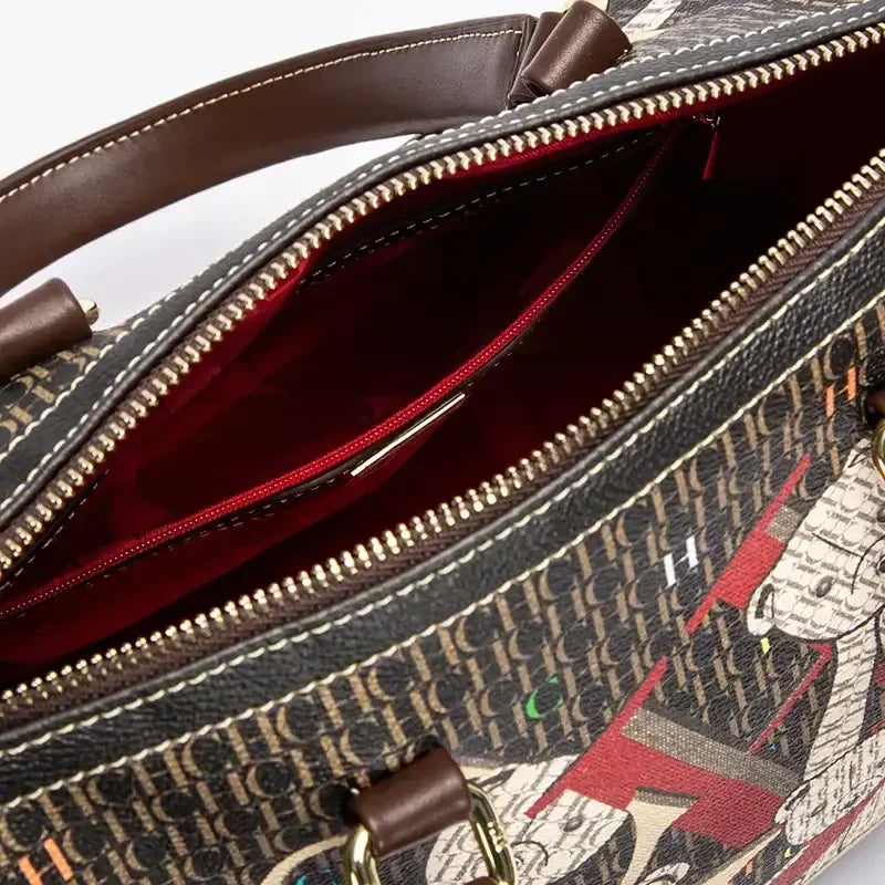 Colorful Printed Handbags