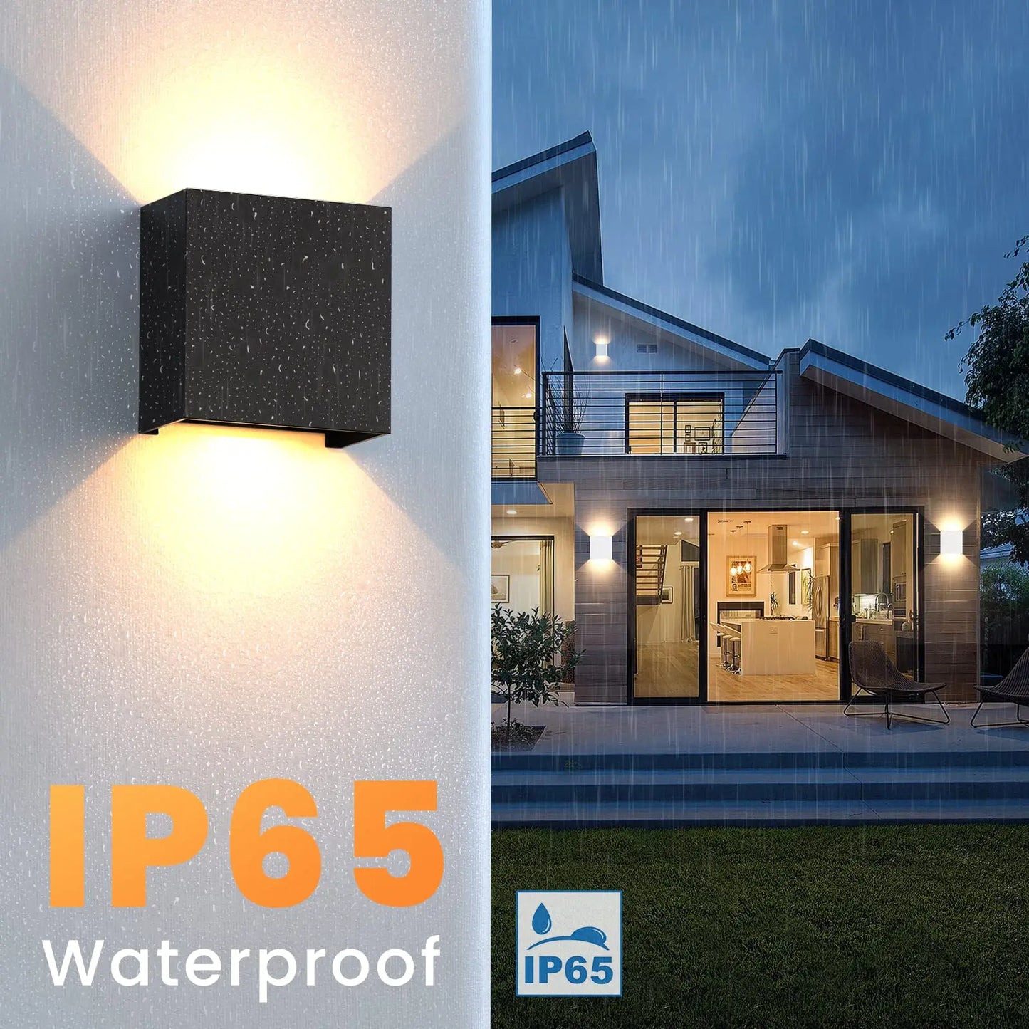 LED Wall Sconces 6W Modern IP65 Wall Lamp