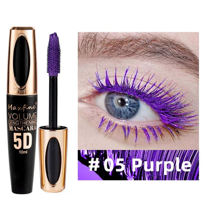 5D Silk Mascara with Big Eyes Waterproof Mascara.