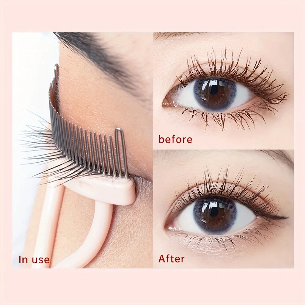 Curved Eyelash Brush Tool Accessory