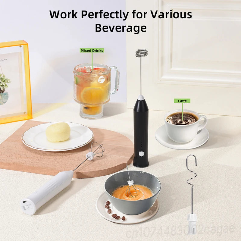 Electric Coffee Milk Foaming Mixer Tools