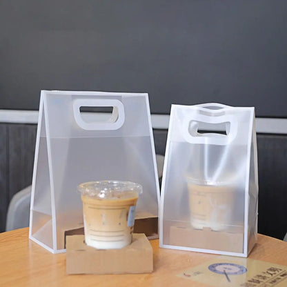 Transparent Portable PVC Wedding Tote Small Packaging Bag