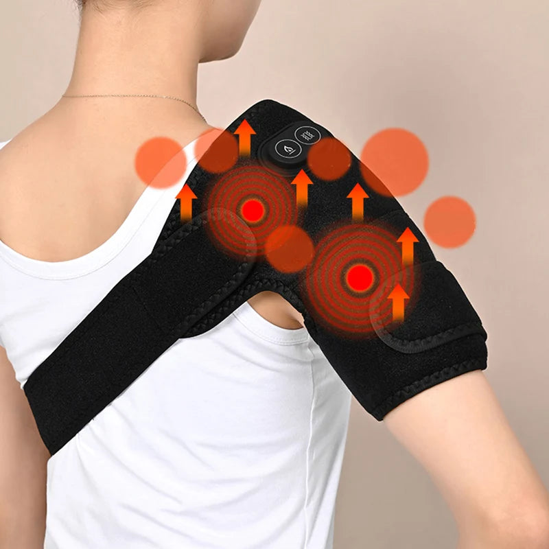 USB Electric Shoulder Brace Heated Knee Massager