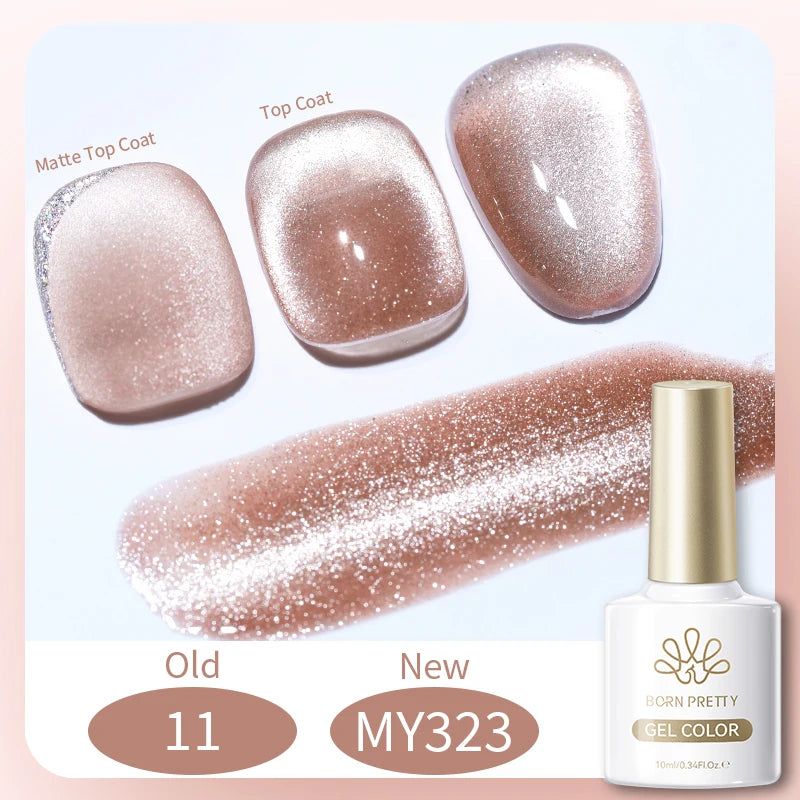 Dark Red Cat Magnetic Gel Nail Polish