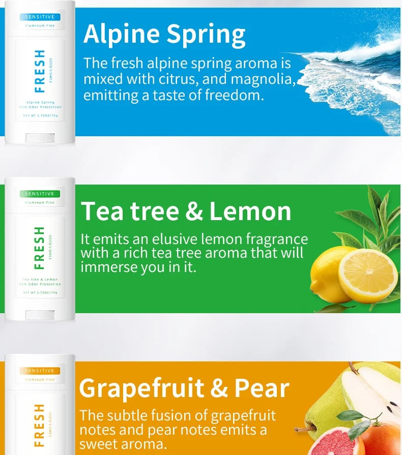 Deodorant Contains Naturally Deodorant