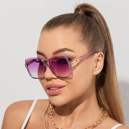 Square Cycling Big Frame Eyeglasses