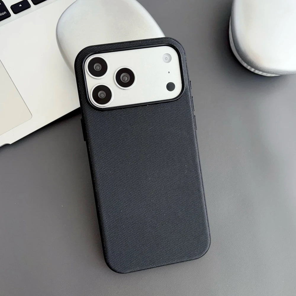 Magnetic Tech Woven Case For iPhone Cover