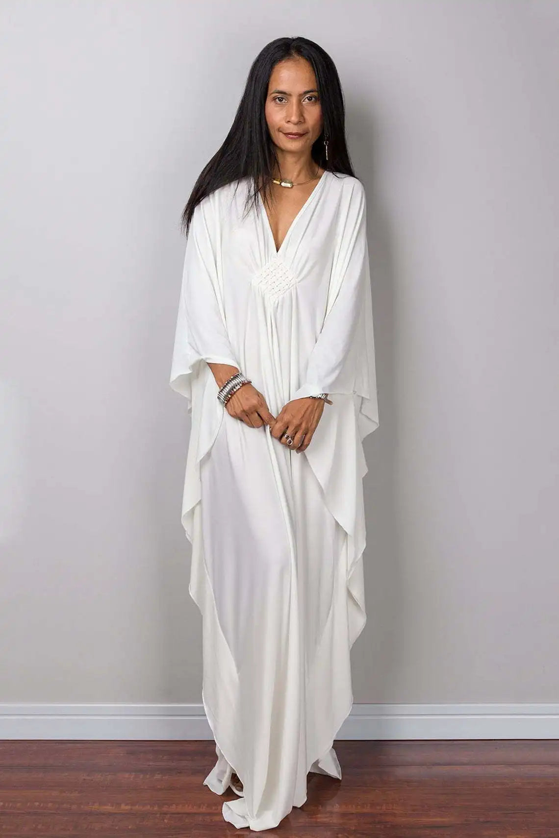 Plus Size Caftan Cover Up Loose Soft Kaftan Dress