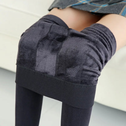 Warm Thicken Velvet Elastic High Waist Leggings Tights Skinny Sexy Socks Leggings