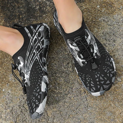 Unisex River Tracing Water Beach Sneakers