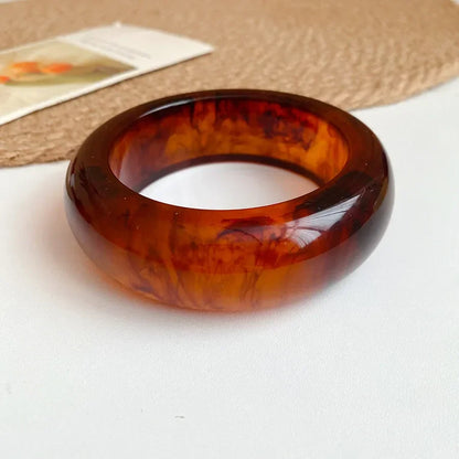 Geometric Irregular Chunky Wide Bracelet