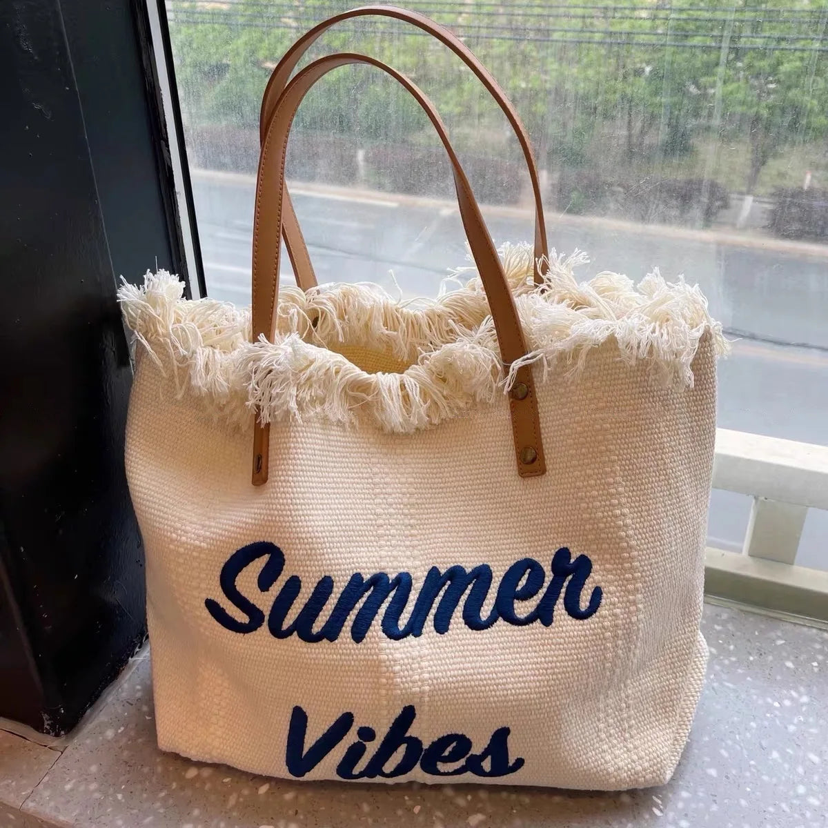 Niche Travel  Beach Tote Bag