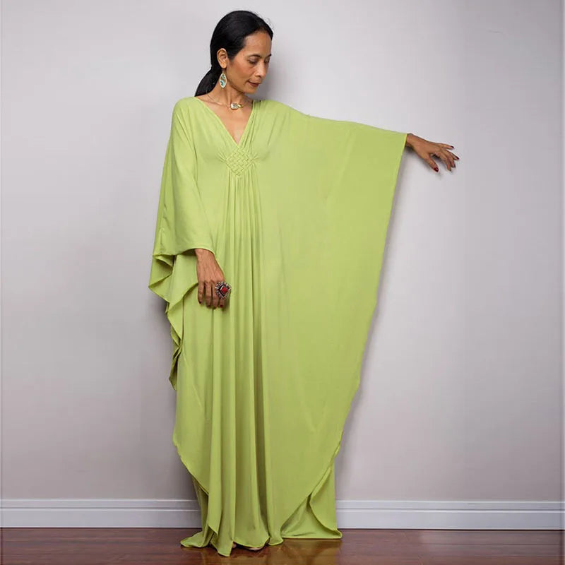 Plus Size Caftan Cover Up Loose Soft Kaftan Dress