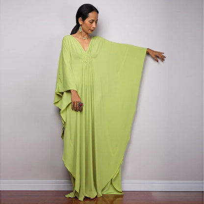Plus Size Caftan Cover Up Loose Soft Kaftan Dress