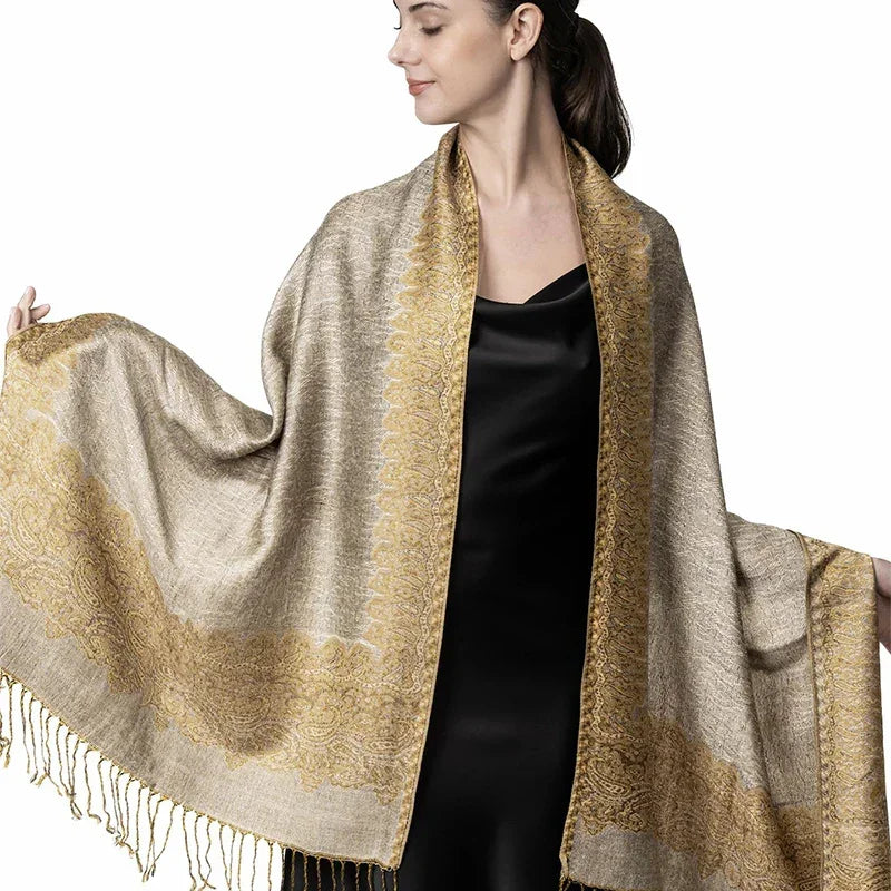Luxury Cashmere Pashmina Shawl Scarves