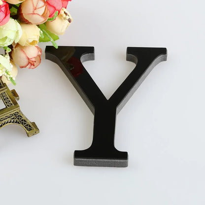 26 Letters DIY 3D Mirror Acrylic Wall Sticker