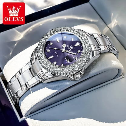 Elegant Original Quartz Waterproof Luminous Automatic Date Watch