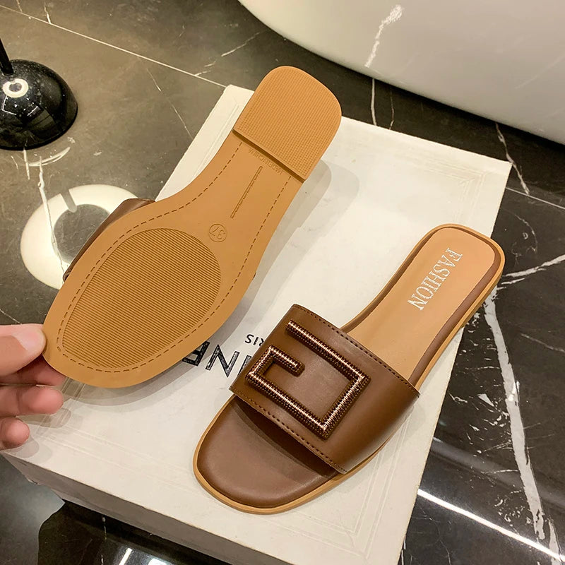 Casual Flat Bottom Wear Slippers