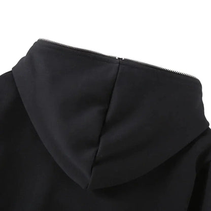 Zipper Cardigan Hoodie Jogging Suit