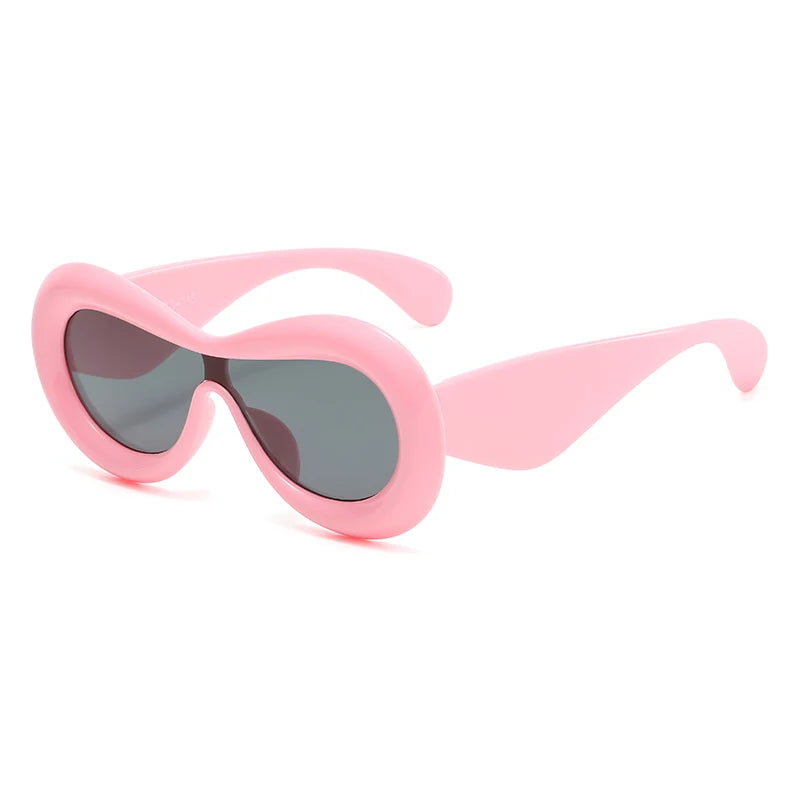 Unique Candy Color Sexy Lip Y2k Punk Hip Hop Sunglasses