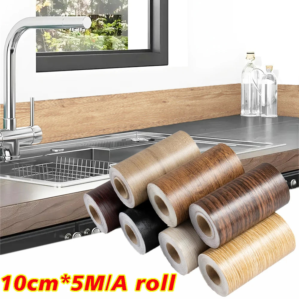 1pc 5m Self-adhesive Wall Trim Line Skirting Border