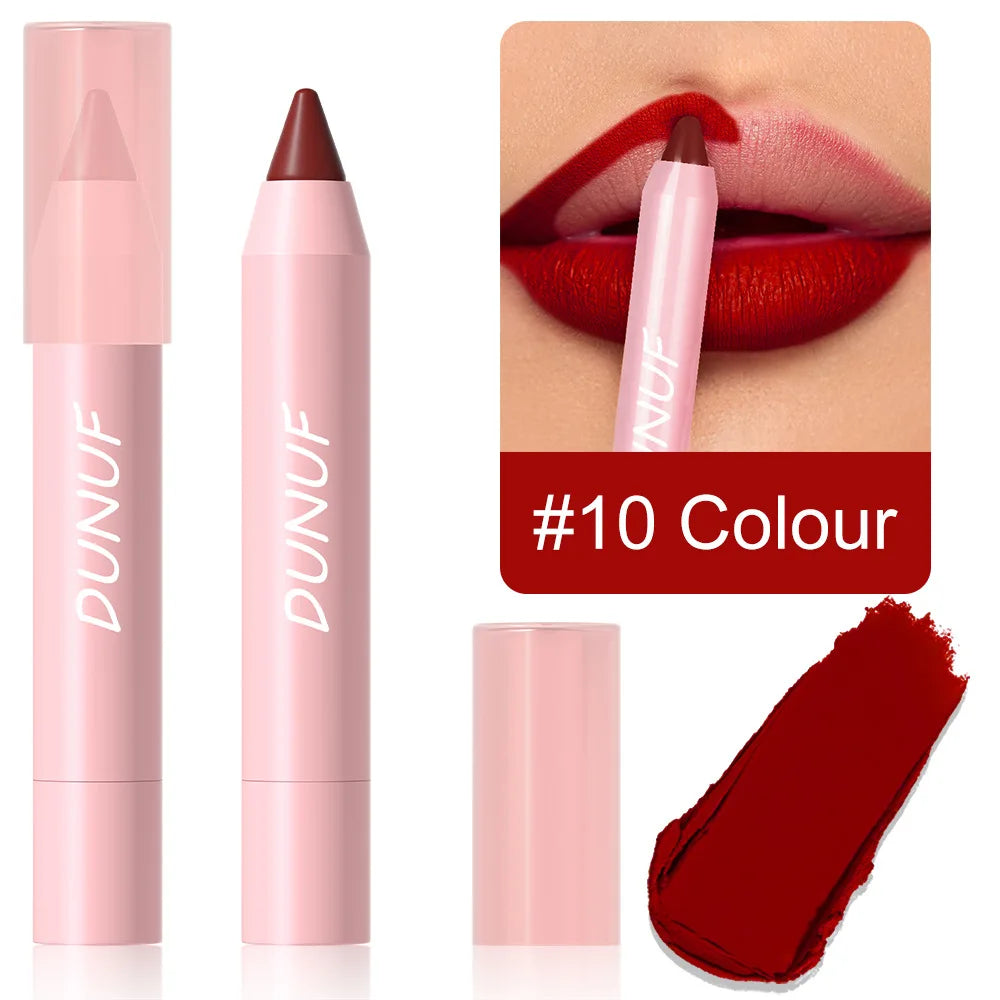 Waterproof Sexy Red Matte Contour Tint Lipstick