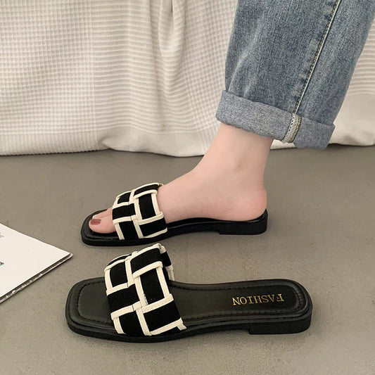 Flip-flops Open-toe Chunky Slippers
