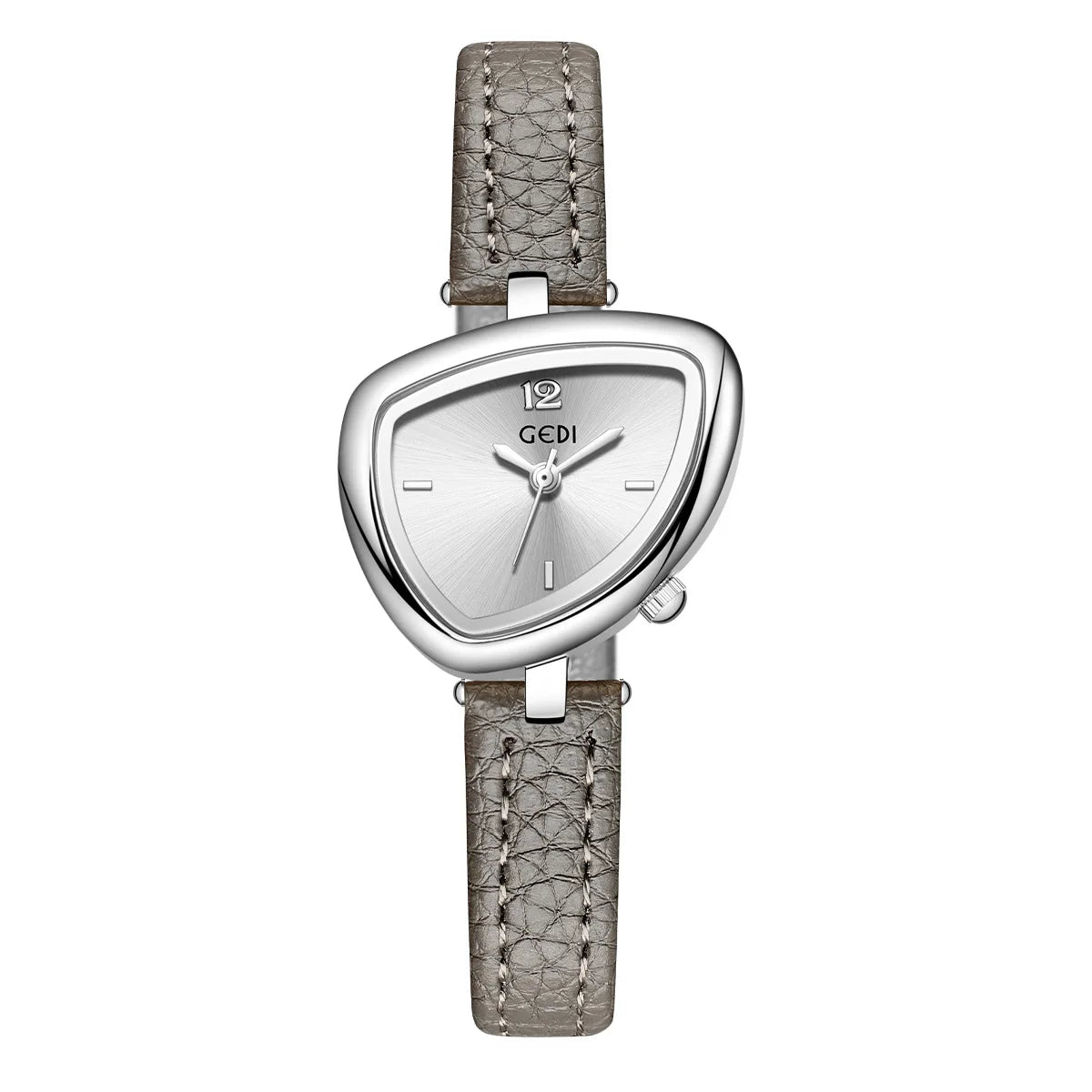 Versatile Irregular Triangle Dial Design Waterproof Quartz Watches