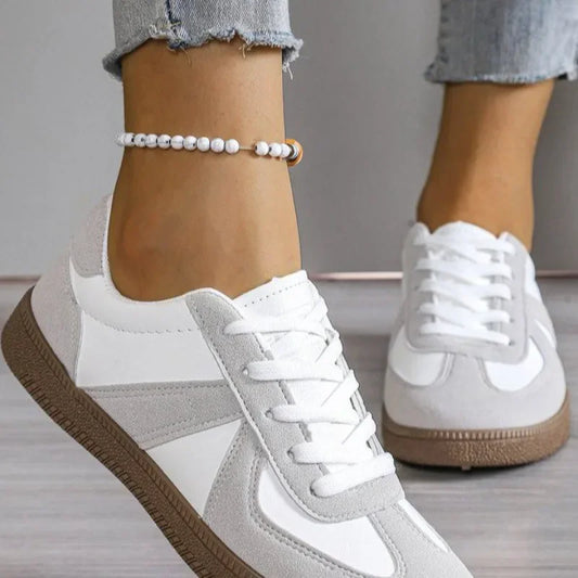 Flat mixed comfortable casual shoes