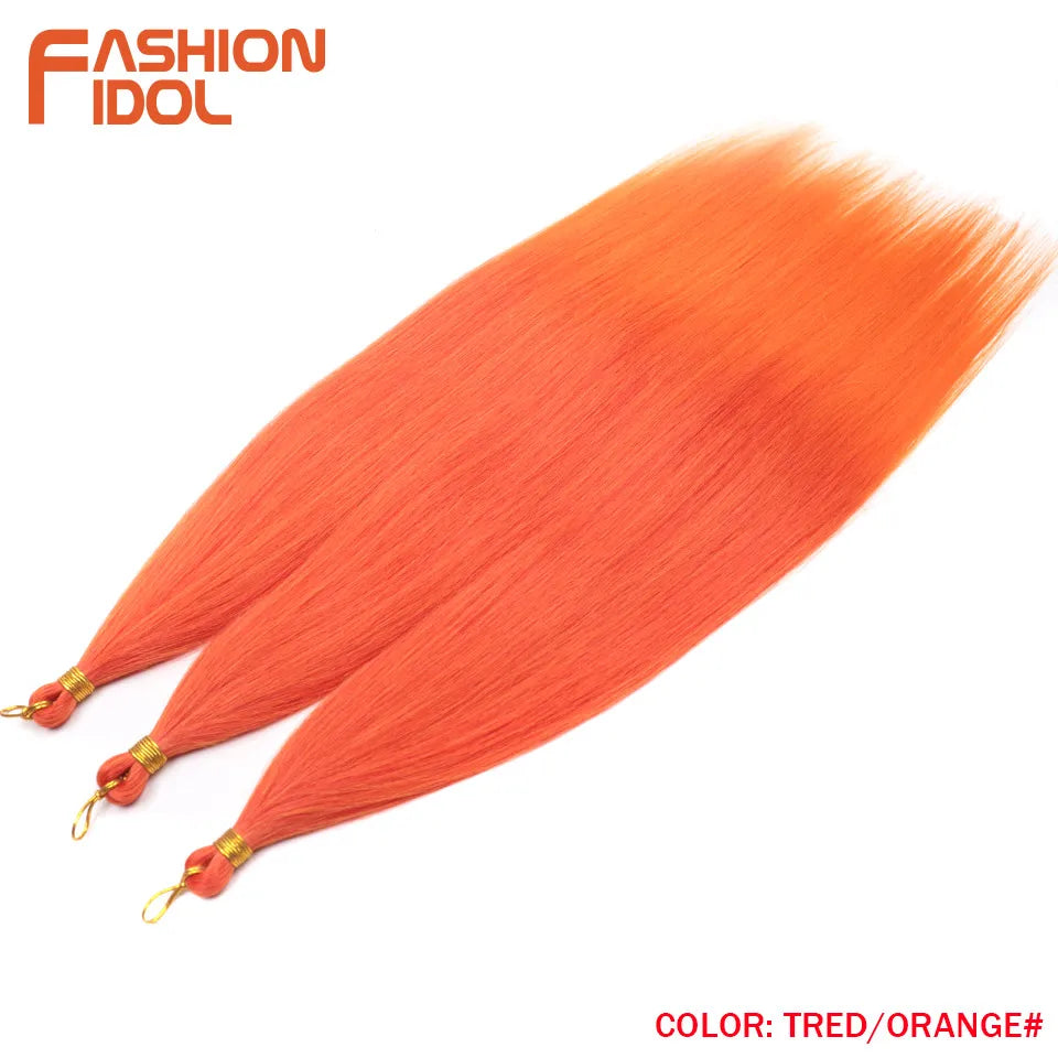 Ombre Silver Grey Crochet Hair Extensions