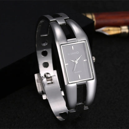 Bracelet Quartz Slim Band Bangle Watches