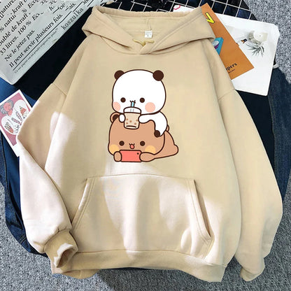 Bubu And Dudu Tea Long Sleeve Sweater