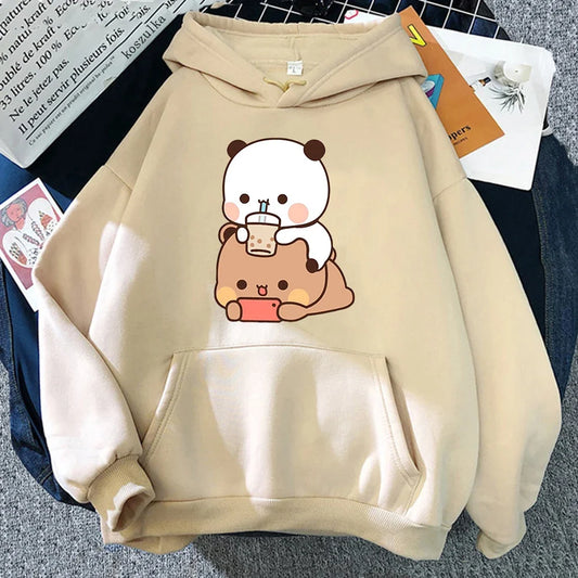 Bubu And Dudu Tea Long Sleeve Sweater