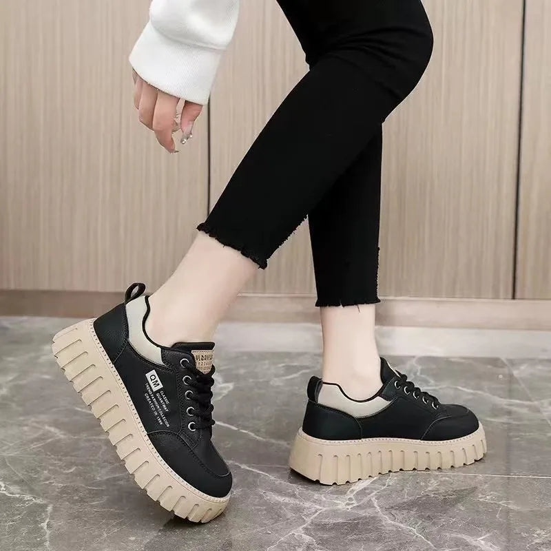 Little Casual Versatile Thick Sole Elevated Shoes